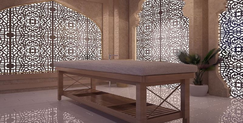 Hotel La Cigale Tabarka Zewnętrze zdjęcie A massage table