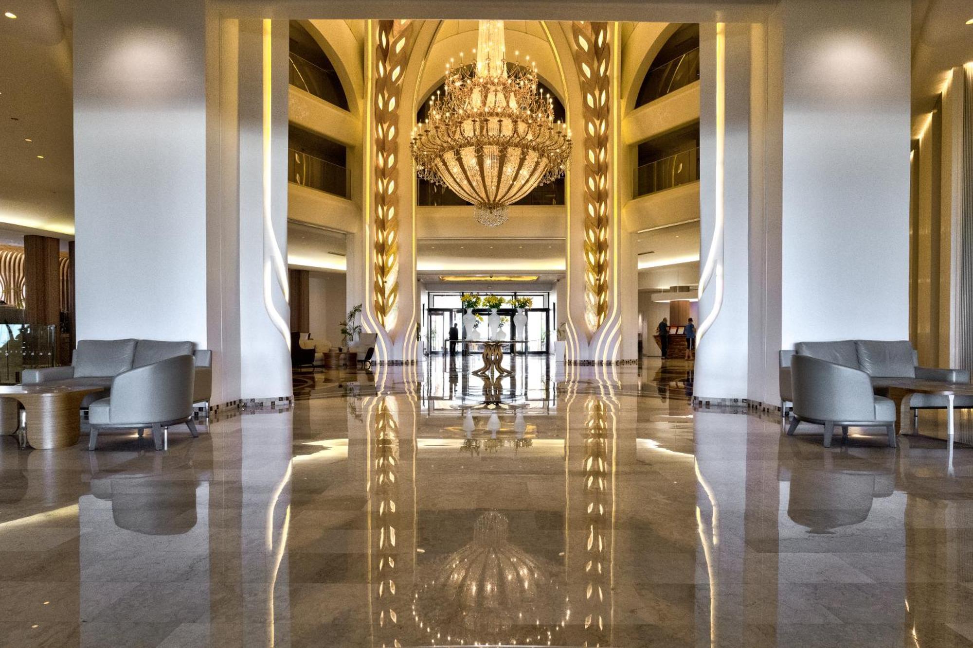 Hotel La Cigale Tabarka Zewnętrze zdjęcie Lobby